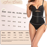 Wholesale 6751 Women's Seamless Shapewear High Waist Thong with Adjusted Compression