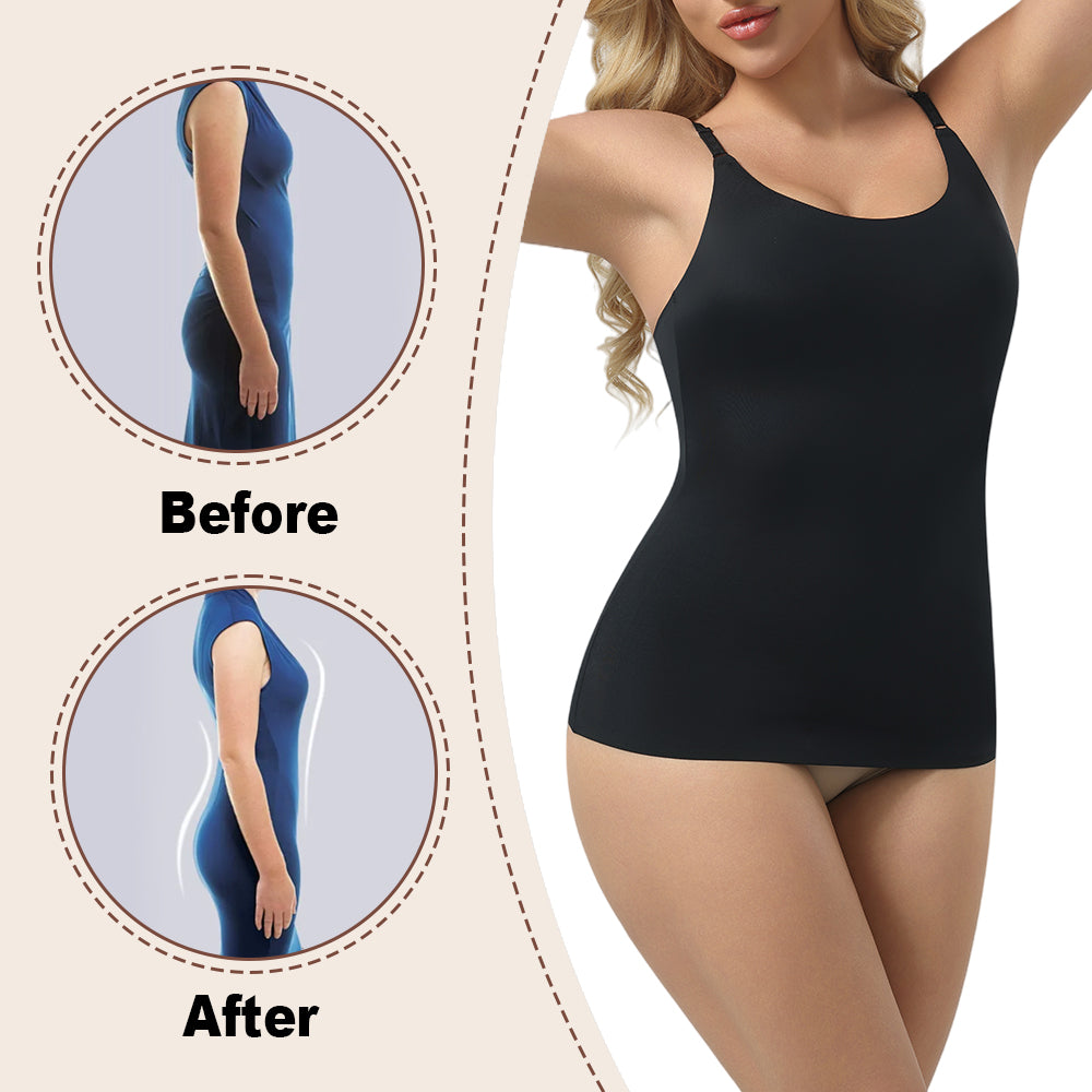 Großhandel 1341 Damen Unsichtbares Rundhals-Top