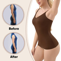 Großhandel 1344 Unsichtbares Damen-V-Neck-Trägertop