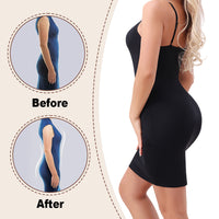 Wholesale 1342 Women's Invisible Round Neck Long Slip