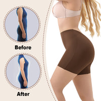 Wholesale 1358 Women's Invisible Low Back Mid Thigh Boyshort