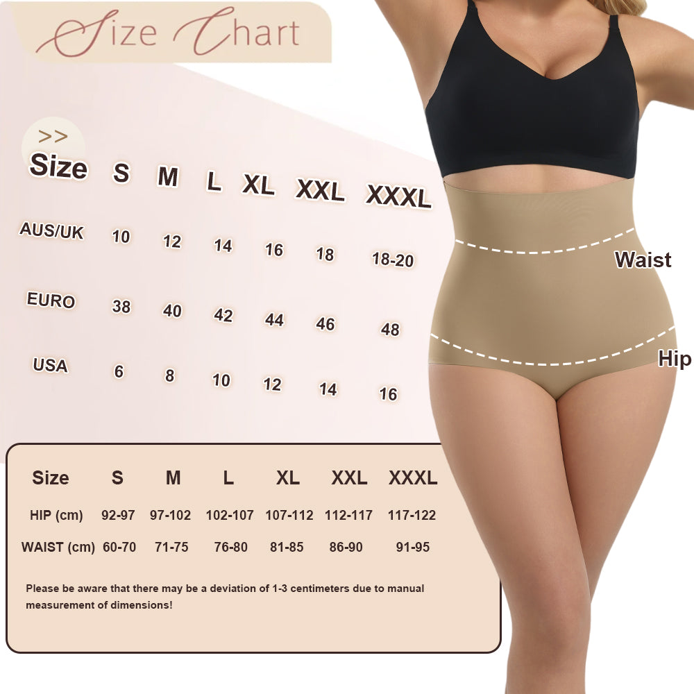 Wholesale 1370 Women's Invisible High Waiste Brief