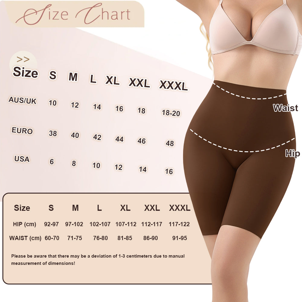Großhandel 1357 Damen unsichtbare Shorts mit tiefem Rückenausschnitt und mittellangem Bein