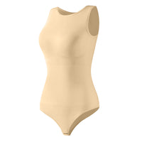 Wholesale A1006 Women's Seamless Shapewear Turtle Neck Bodysuit Thong