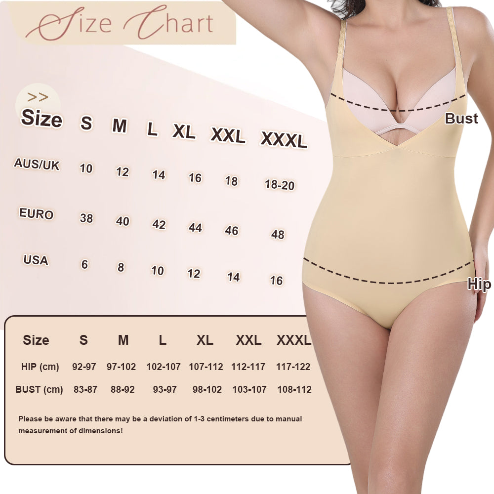 Großhandel 31065 Unsichtbarer Damen-Shapewear-Body mit offenem Busen