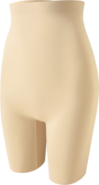 Großhandel 1363 Damen unsichtbare High-Waist-Shorts, mittellang