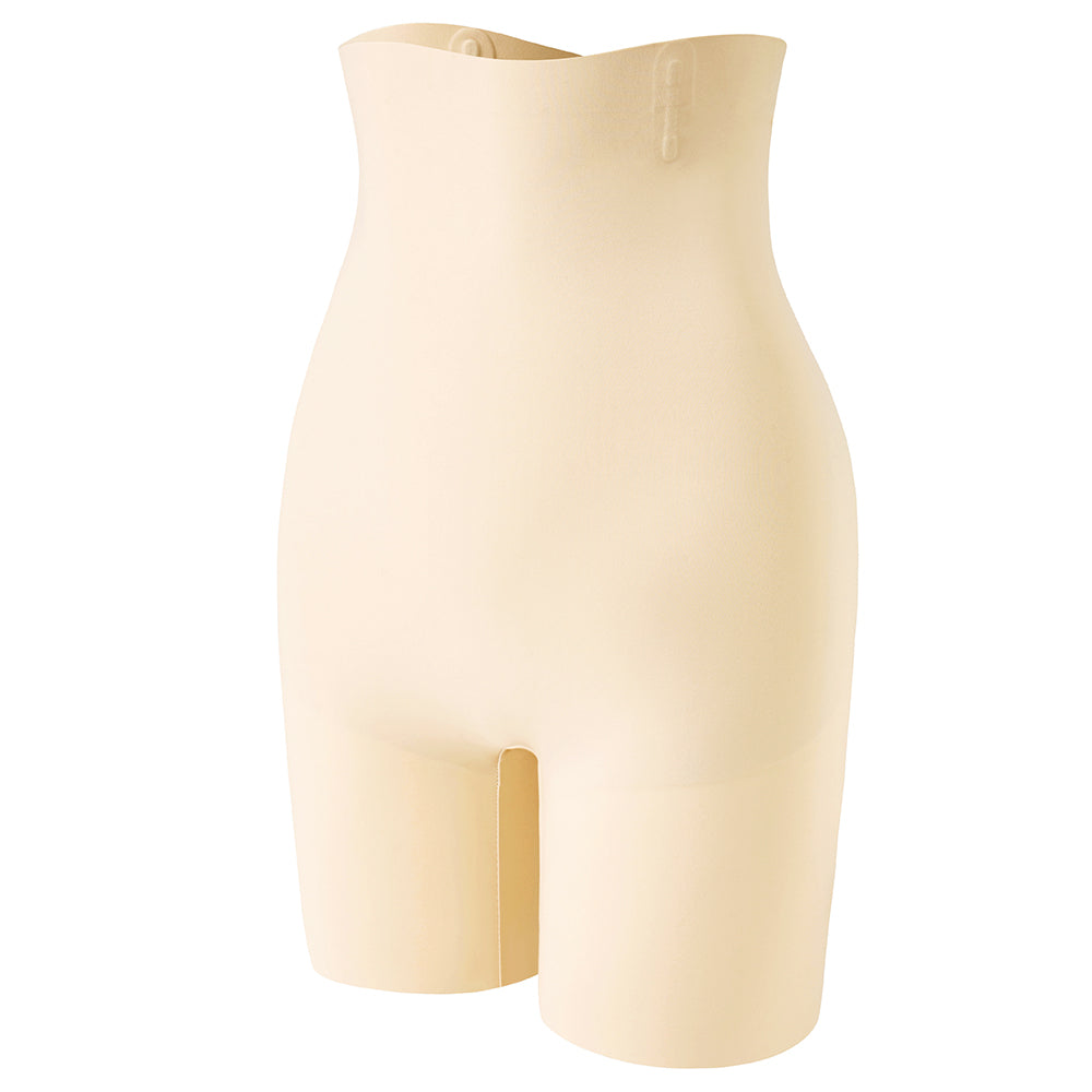 Wholesale 3363 Women's Invisible Double Layers Shapewear High Waist Boyshort