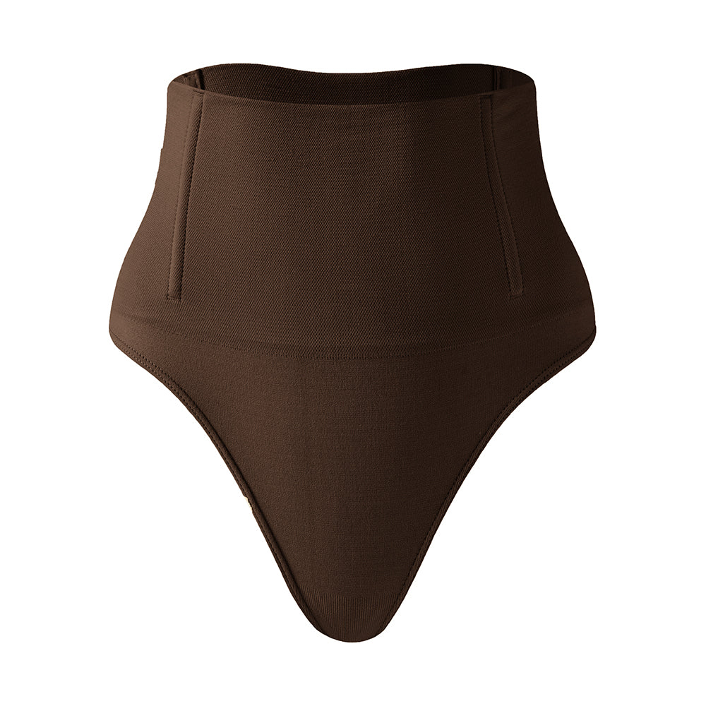 Wholesale SH0014 Women's Seamless Shapewear Mid Waist Thong