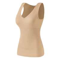 Wholesale A1024  Women's Seamless Shapewear Ribbed High Back Tank Tops