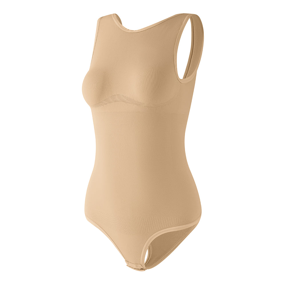 Wholesale A1020  Women's Seamless Shapewear Turtle Neck Bodysuit Thong