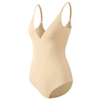 Großhandel 31065 Unsichtbarer Damen-Shapewear-Body mit offenem Busen